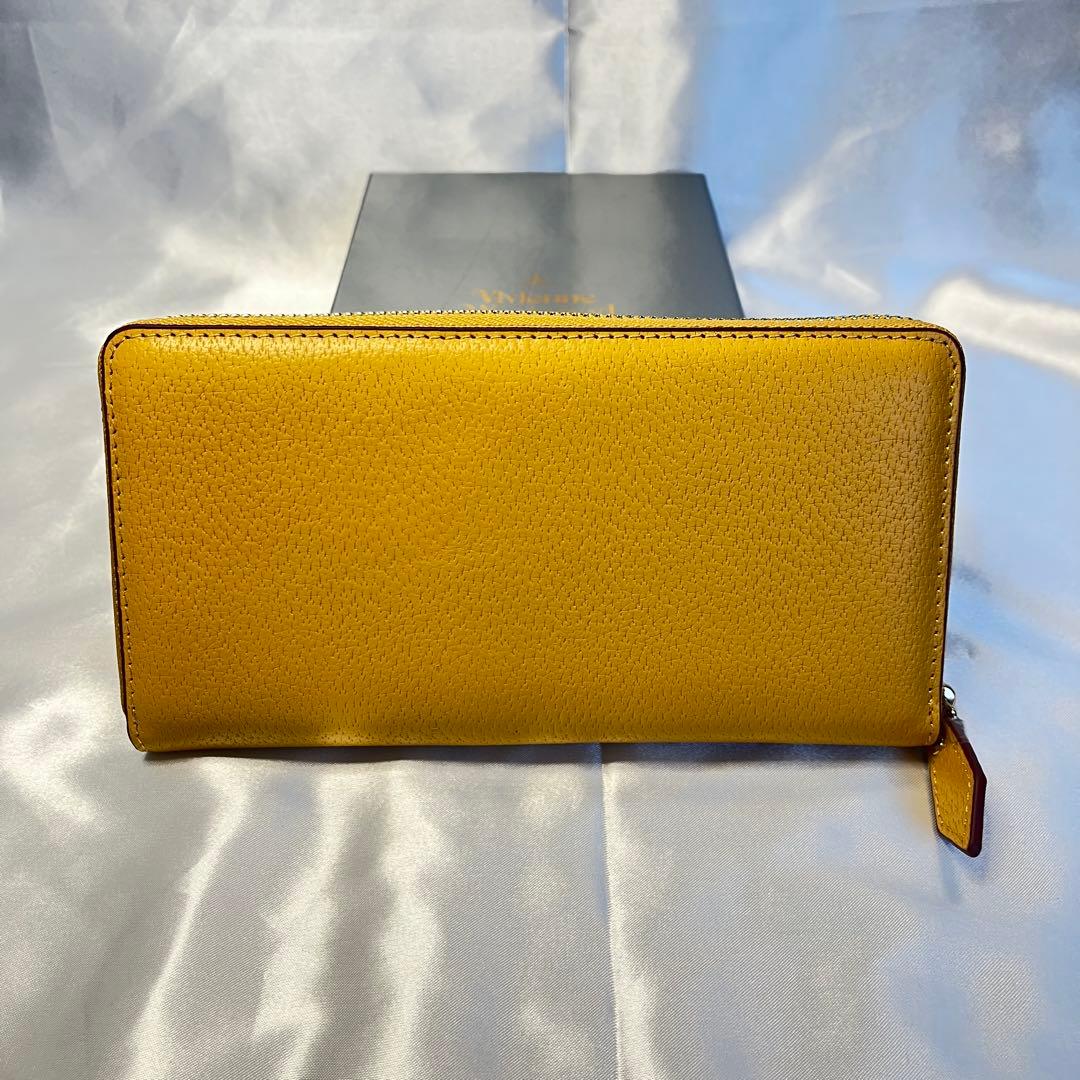 新品 Vivienne Westwood イエロー 長財布 縁起の良い黄色
