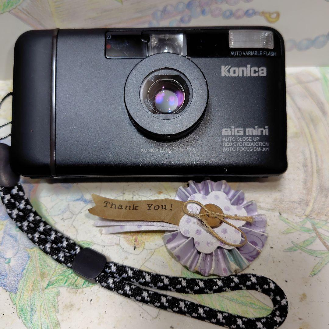 ☆☆極美品❕希少❕動作確認済❕☆☆ KONICA BIG mini BM301