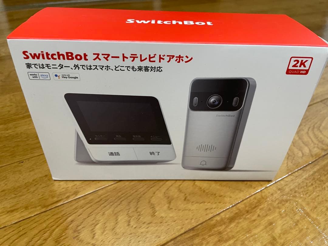 【未使用・開封済み】SwitchBot テレビドアホン