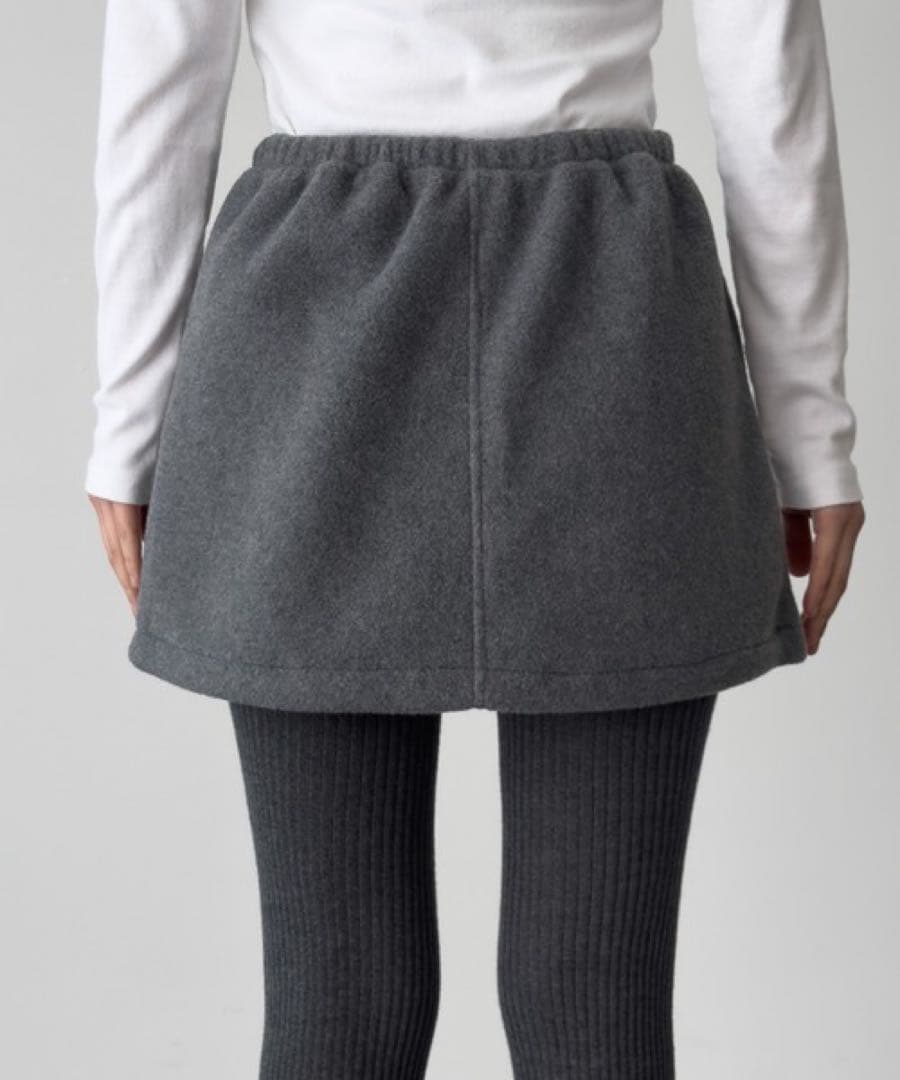 CANAL JEAN☆El marフリースミニスカート/靴下SET 新品✨