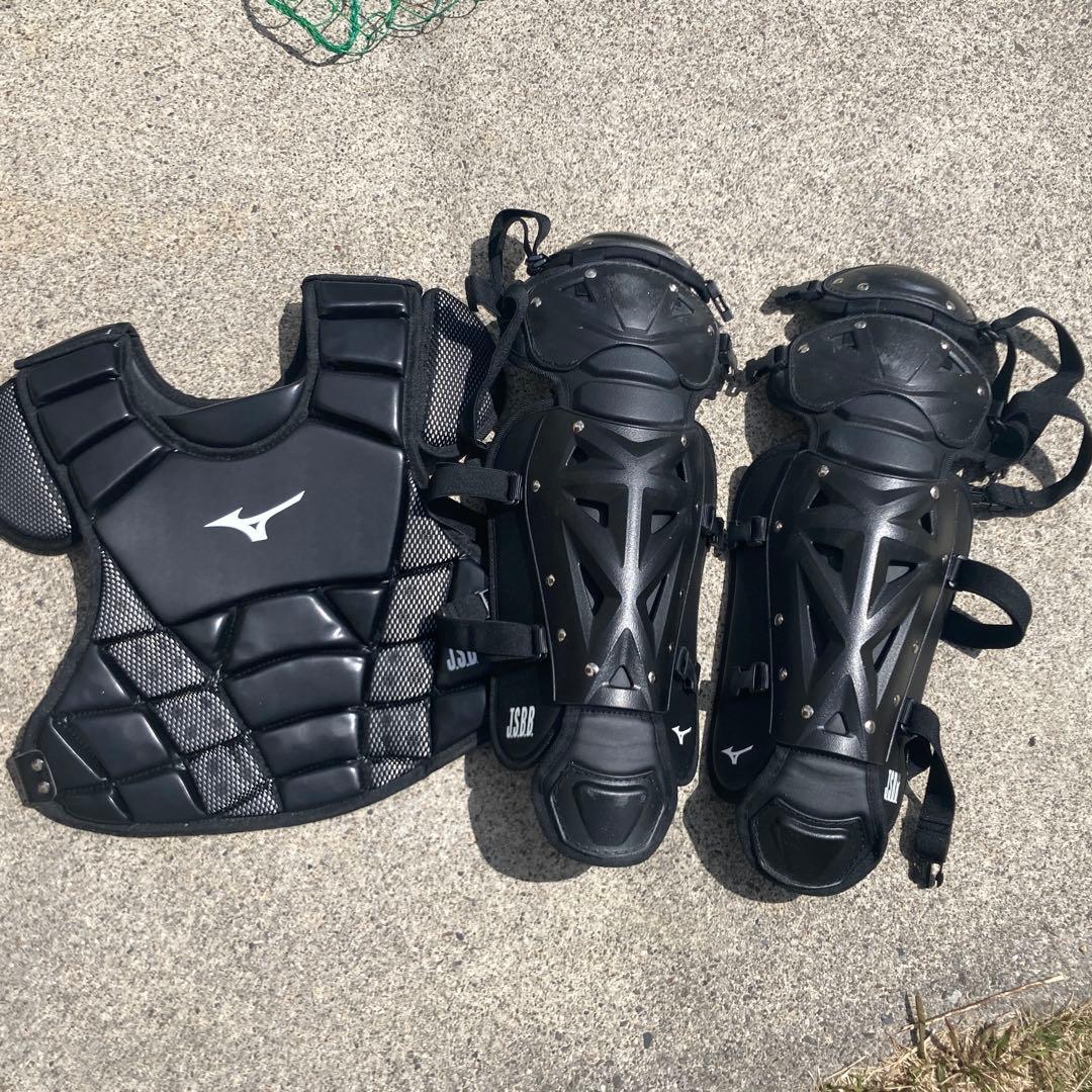 （ゴブさん専用）Mizuno キャッチャー用　プロテクター レガースセット