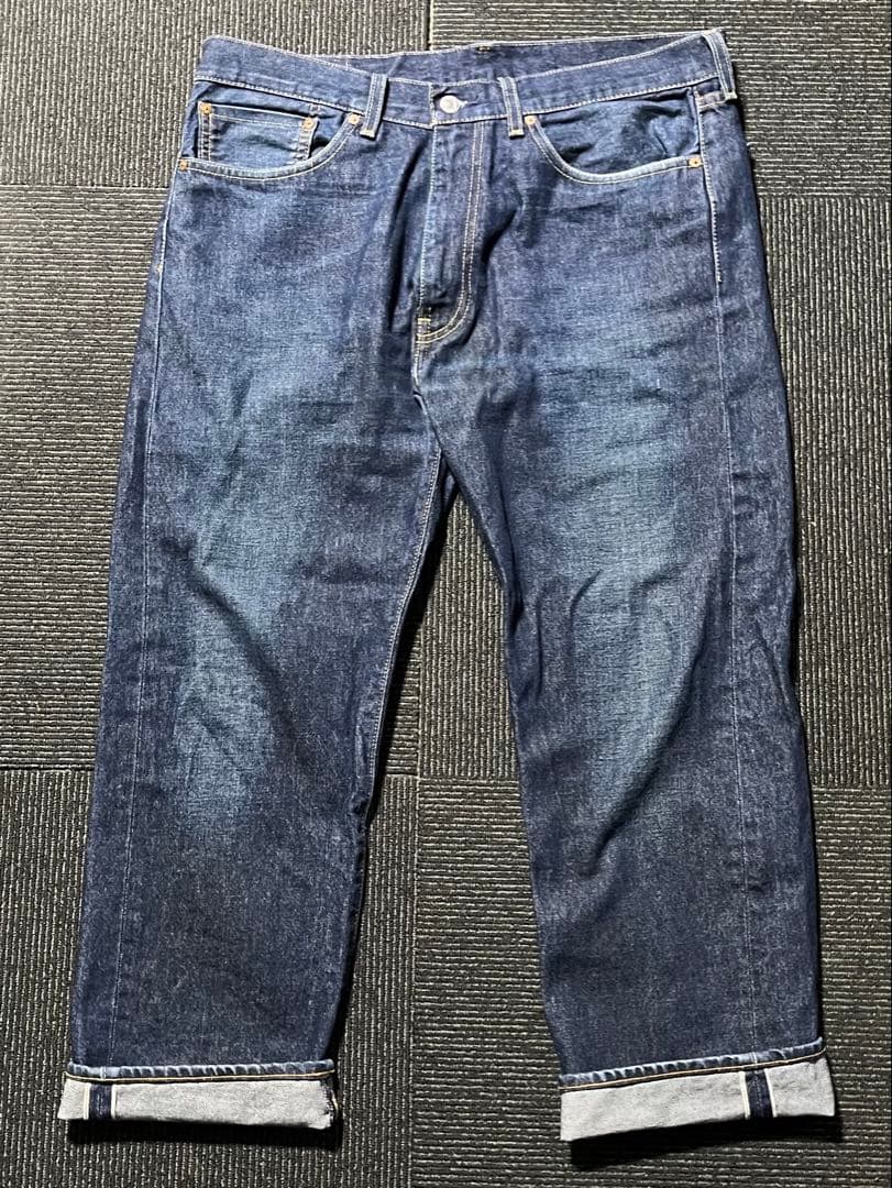 【USA製】 Levi’s 505 セルビッジ ビッグE 赤耳 36