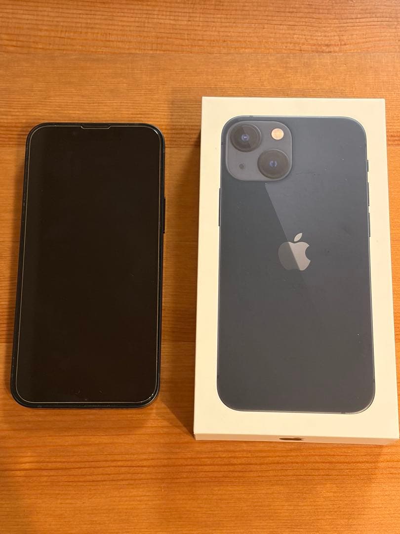 iPhone 13 mini ミッドナイト 256GB SIMフリー ケース付き