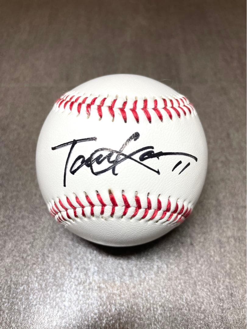 巨人　ジャイアンツ　田中将大　直筆サインボール