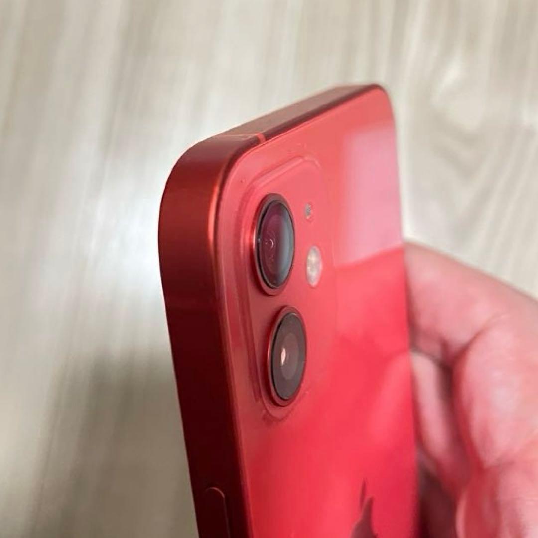 美品❣️iPhone12 Product red赤　SIM Free フルセット