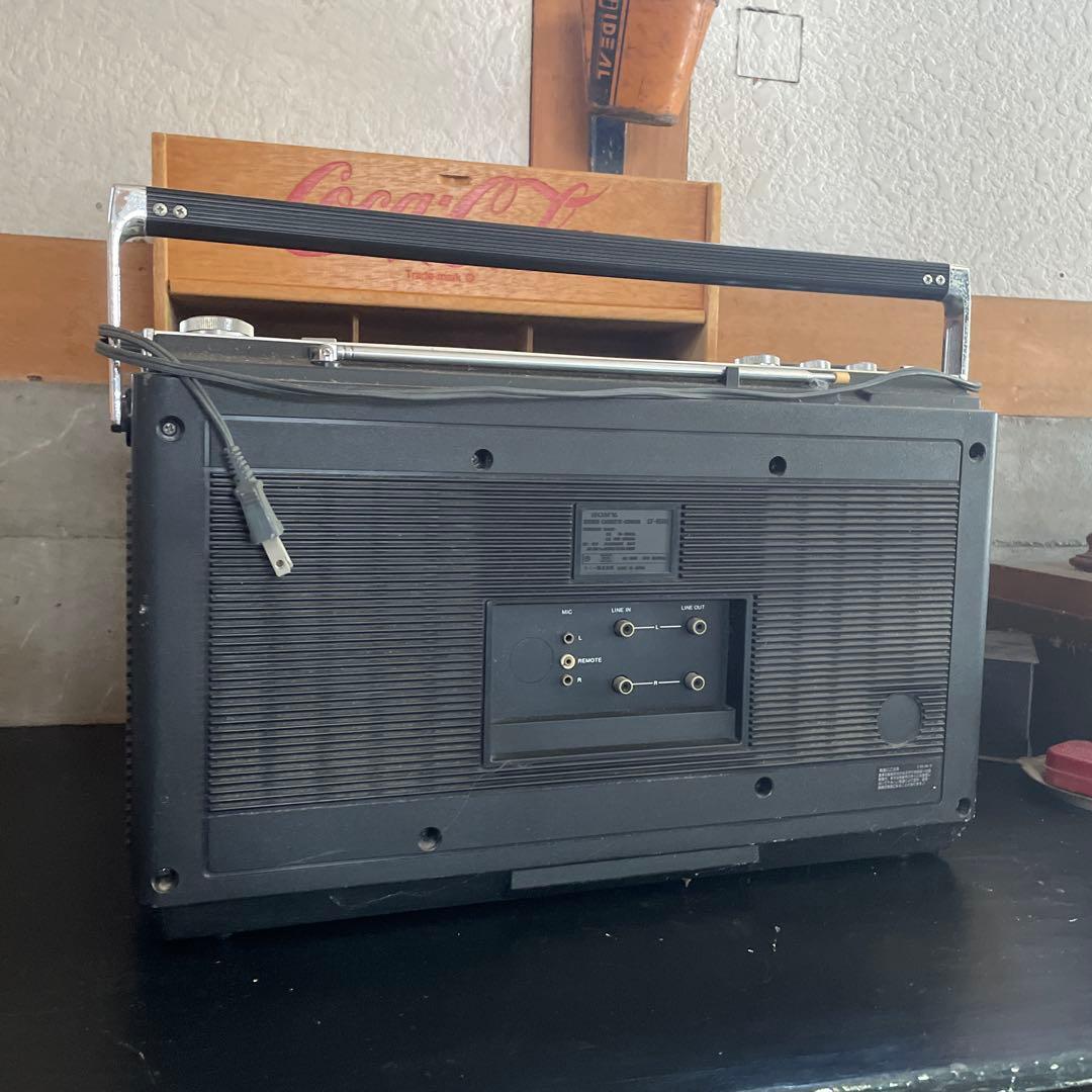 SONY CF-6500 ラジカセ ヴィンテージ 通電確認済み ジャンク