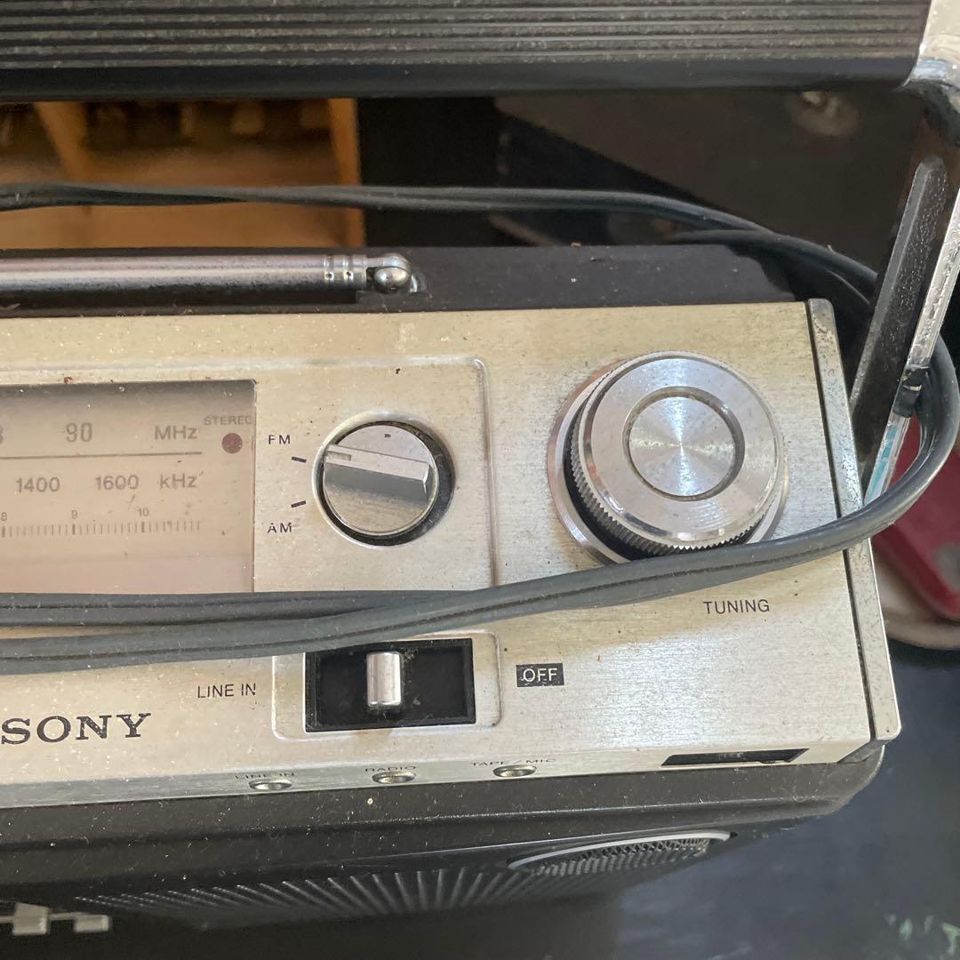 SONY CF-6500 ラジカセ ヴィンテージ 通電確認済み ジャンク