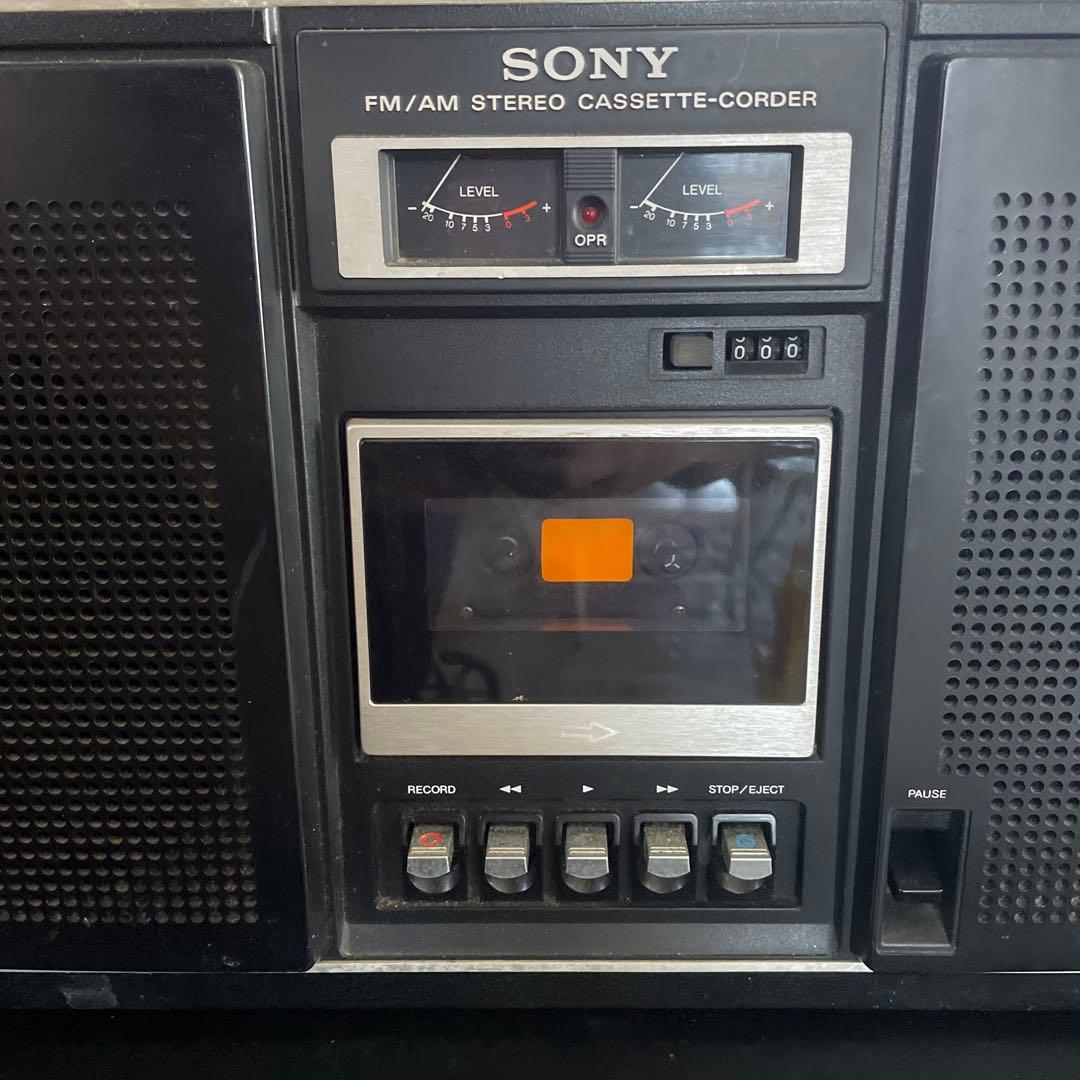SONY CF-6500 ラジカセ ヴィンテージ 通電確認済み ジャンク
