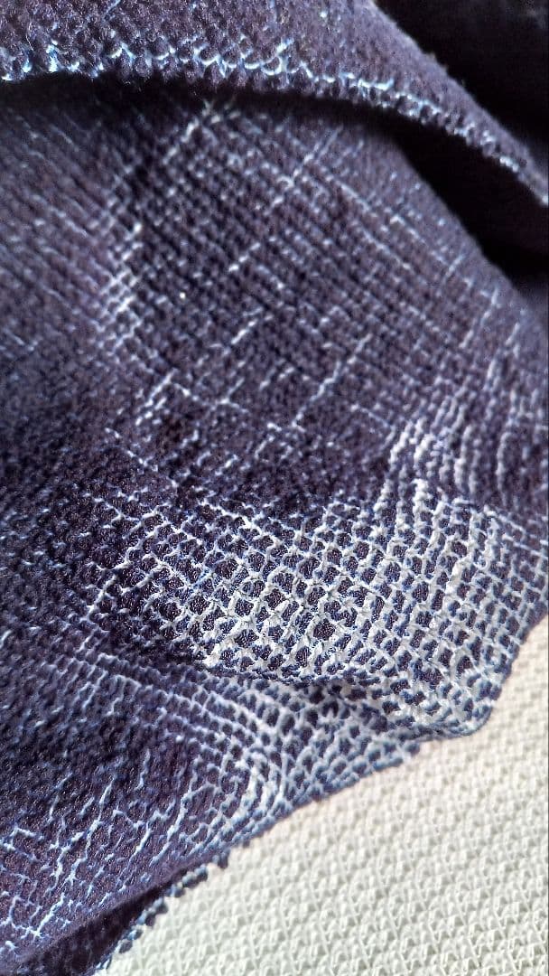 本場有松鳴海手絞り　総鹿の子絞り浴衣地反物ふ