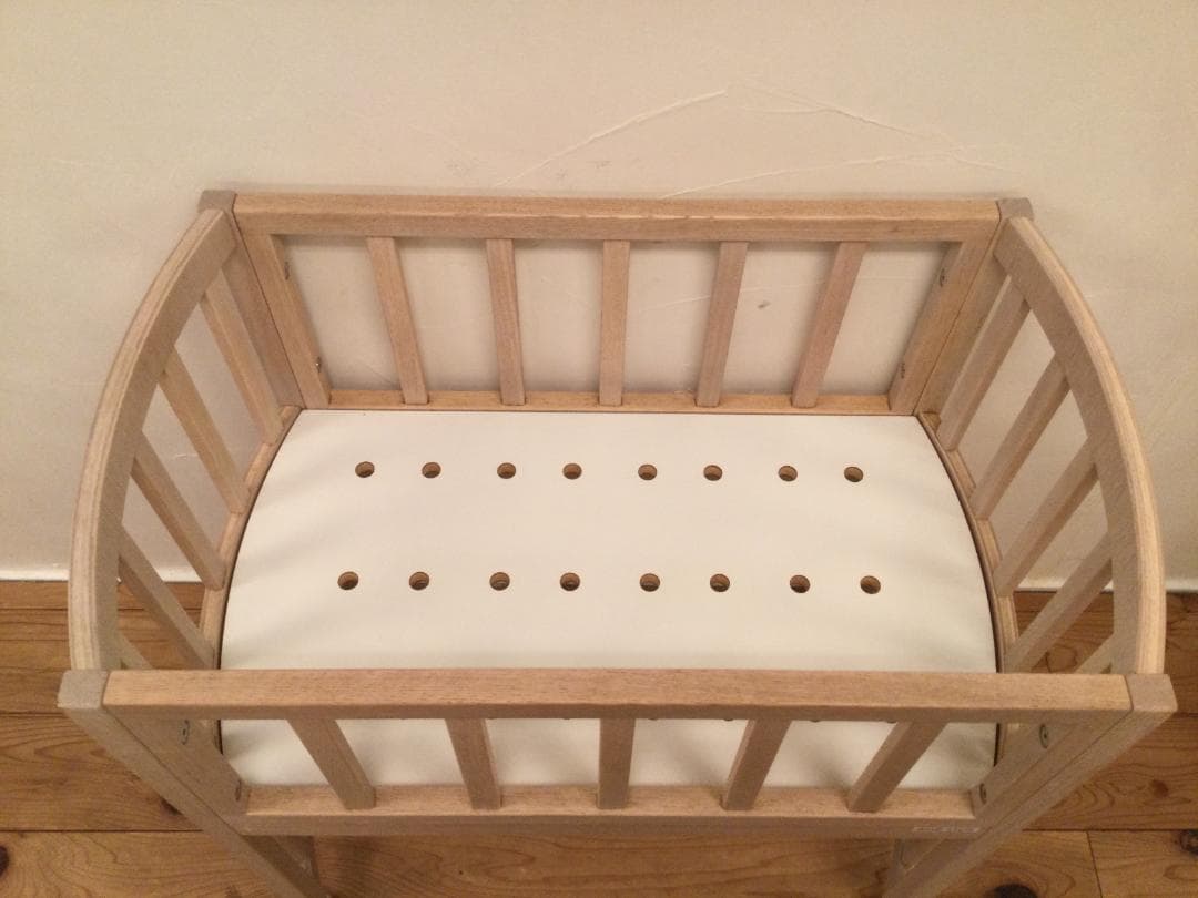 アミリ amilystyle キャスター付きベビーベッド