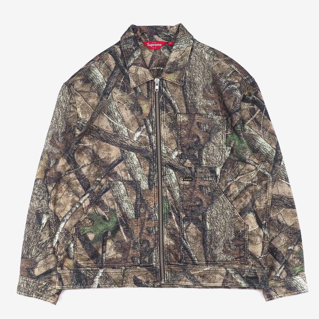 ジャケット・アウター supreme Moleskin Work Jacket camo