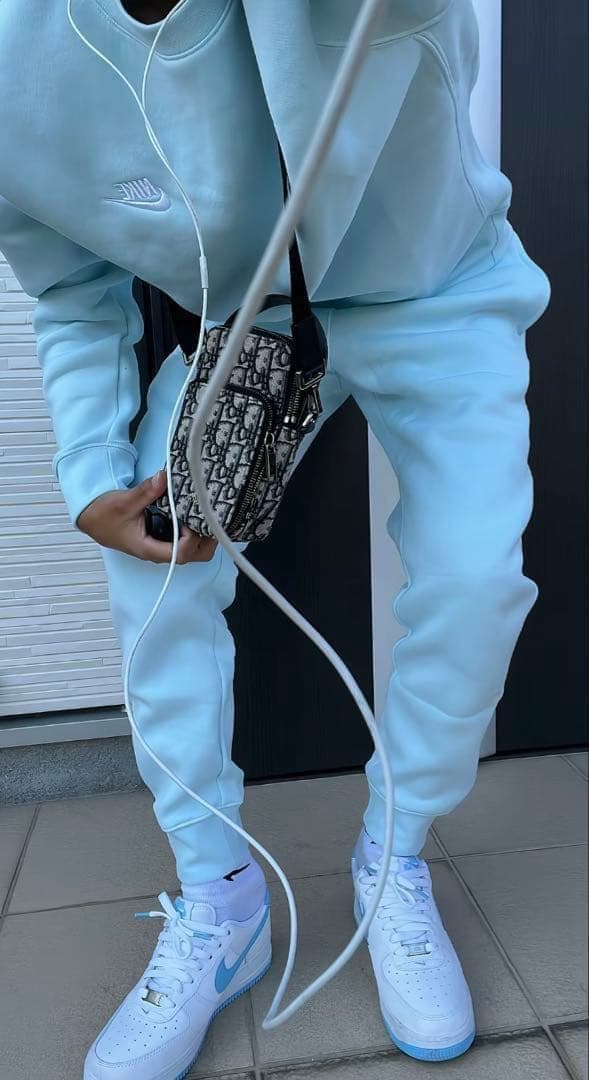 2XL Nike Sportswear Club フリース セットアップ 水色