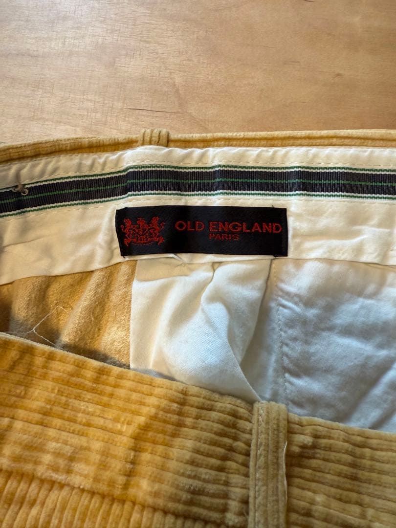 フランス製OLD ENGLAND コーデュロイ パンツ
