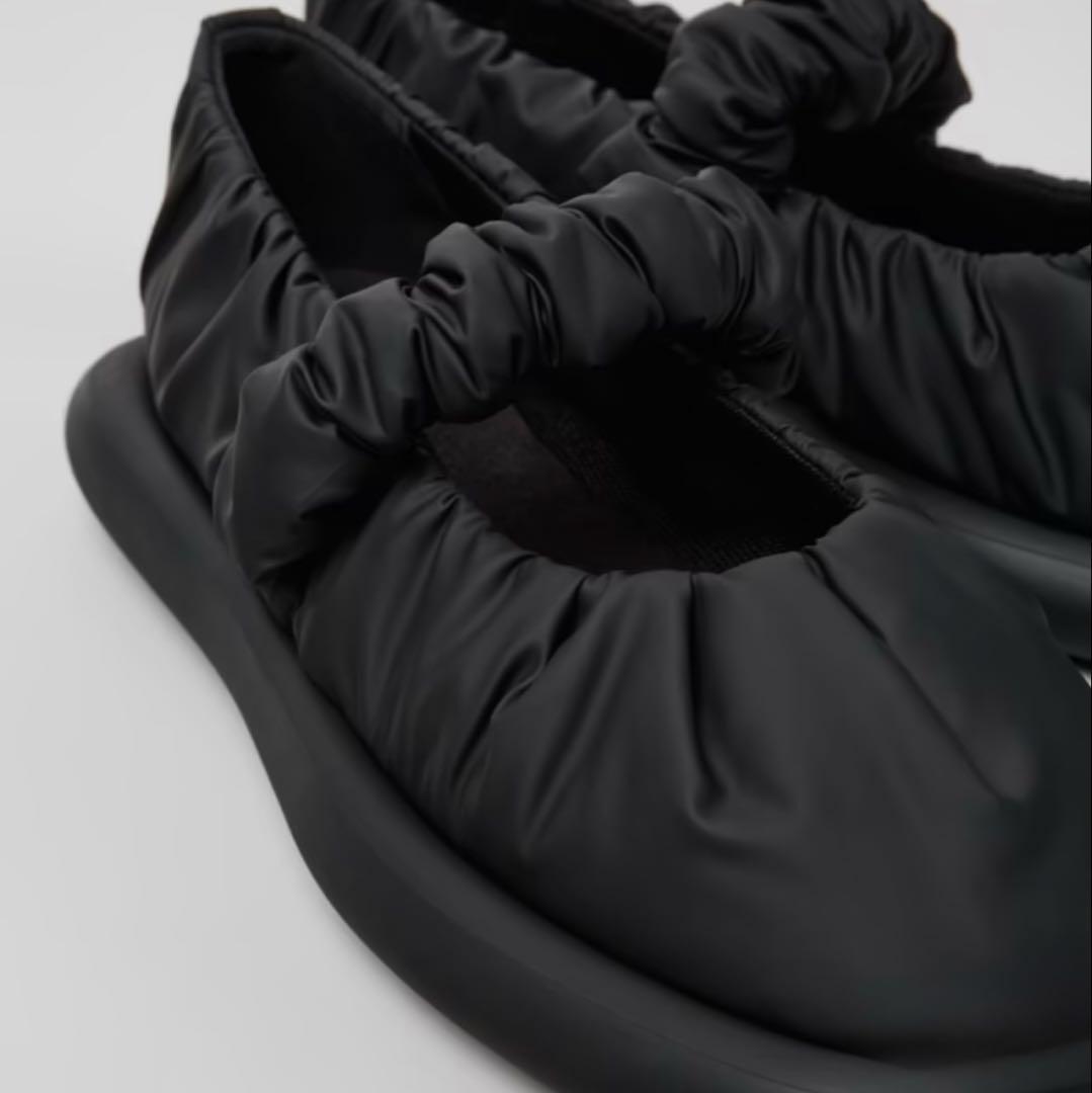 【美品】カンペール CAMPER ONDA / フラットシューズ ブラック39