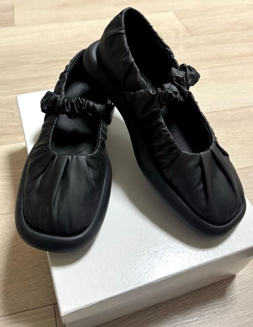 【美品】カンペール CAMPER ONDA / フラットシューズ ブラック39