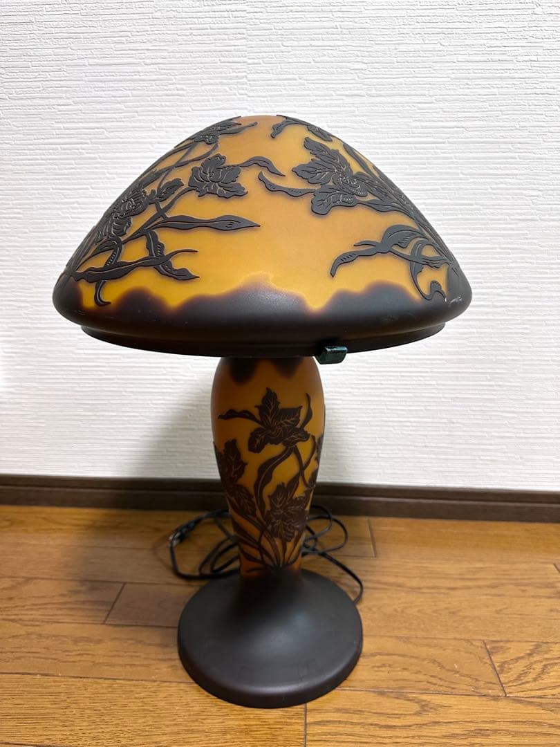 アンティークランプ　スイッチ、２灯式　通電確認済