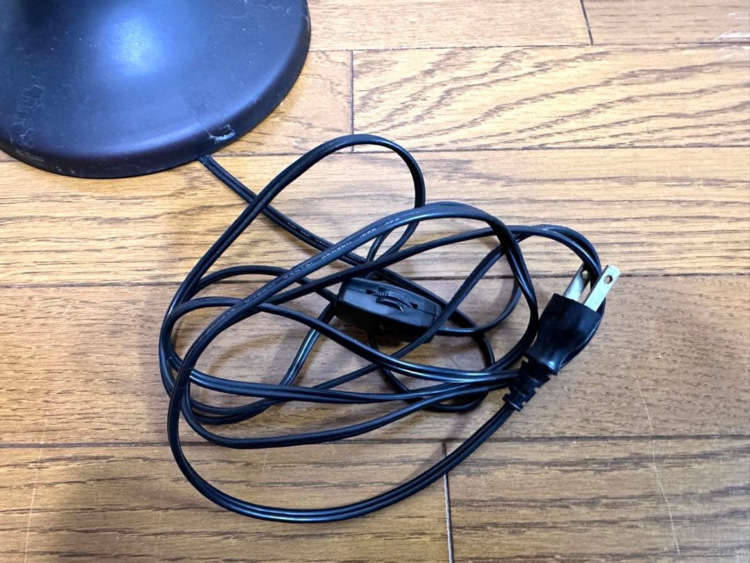 アンティークランプ　スイッチ、２灯式　通電確認済