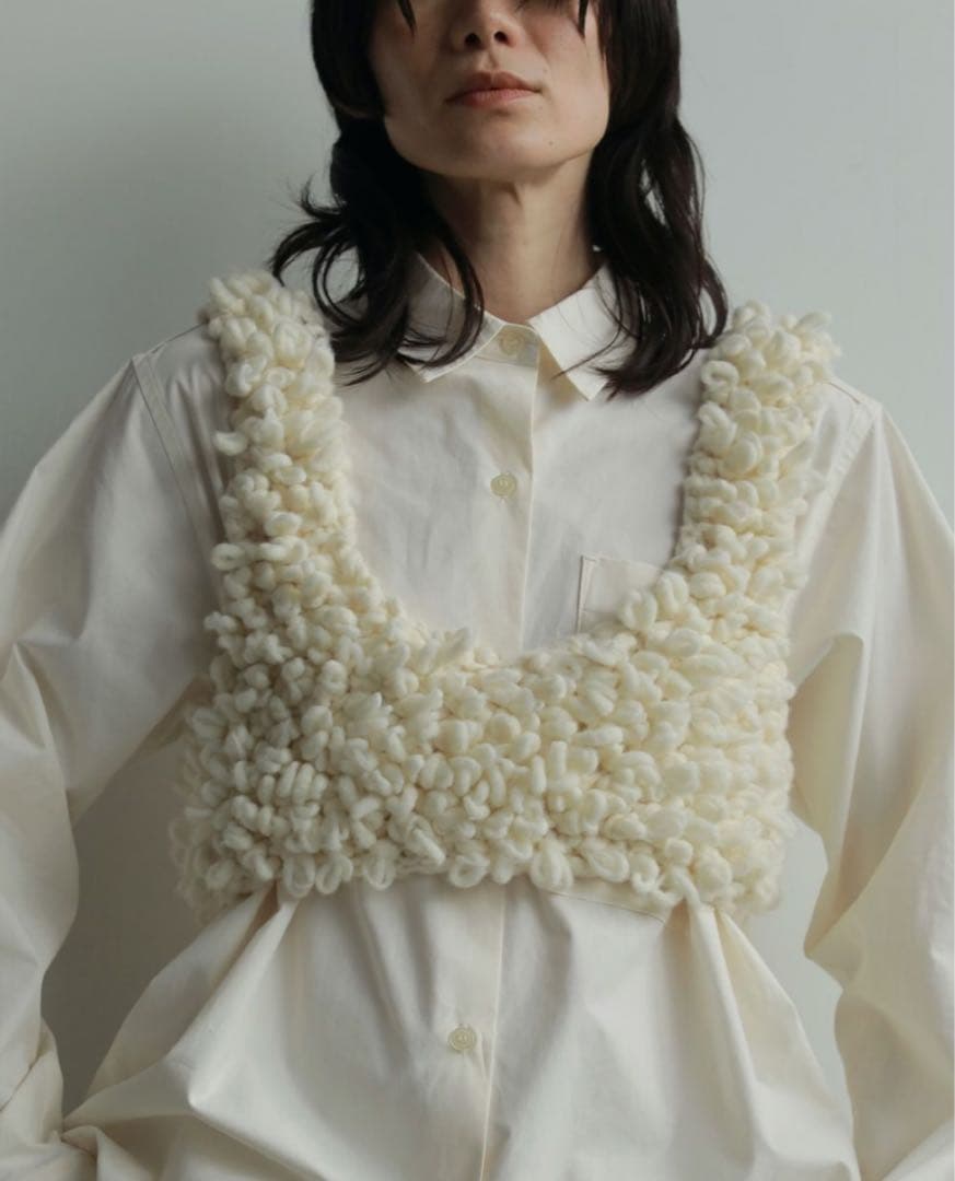 anuke アンヌーク Loop Knit Vest