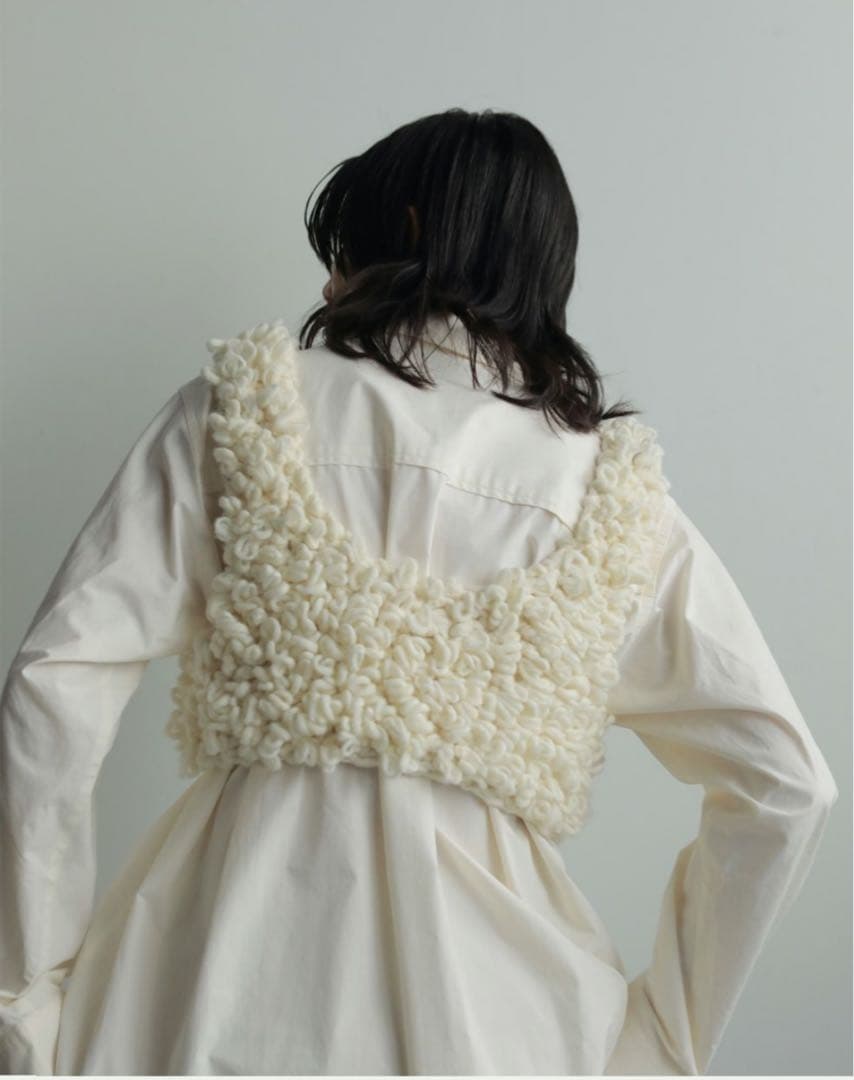 anuke アンヌーク Loop Knit Vest