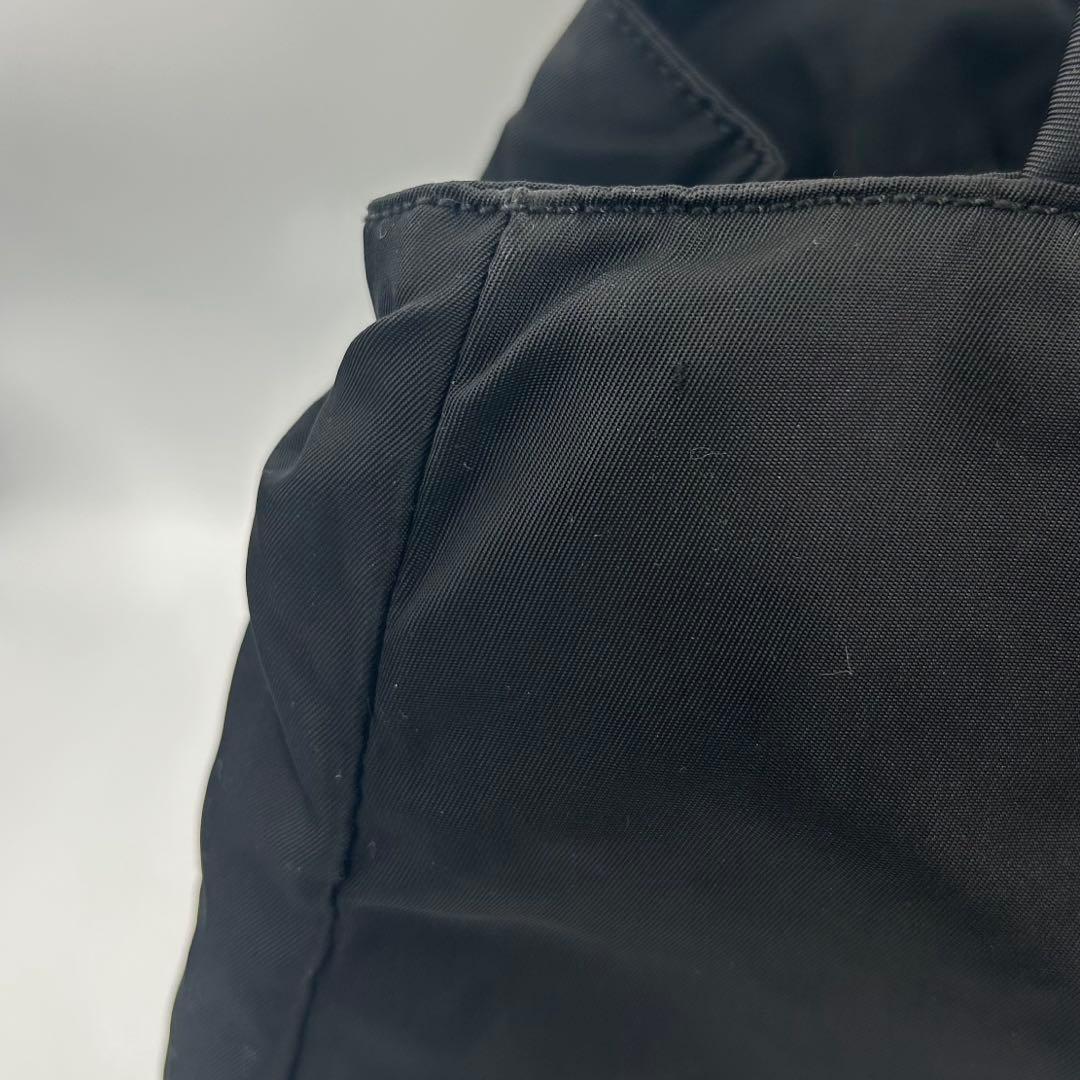 人気❣️PRADA プラダ ナイロン ハンドバッグ 三角ロゴ テスート　ブラック