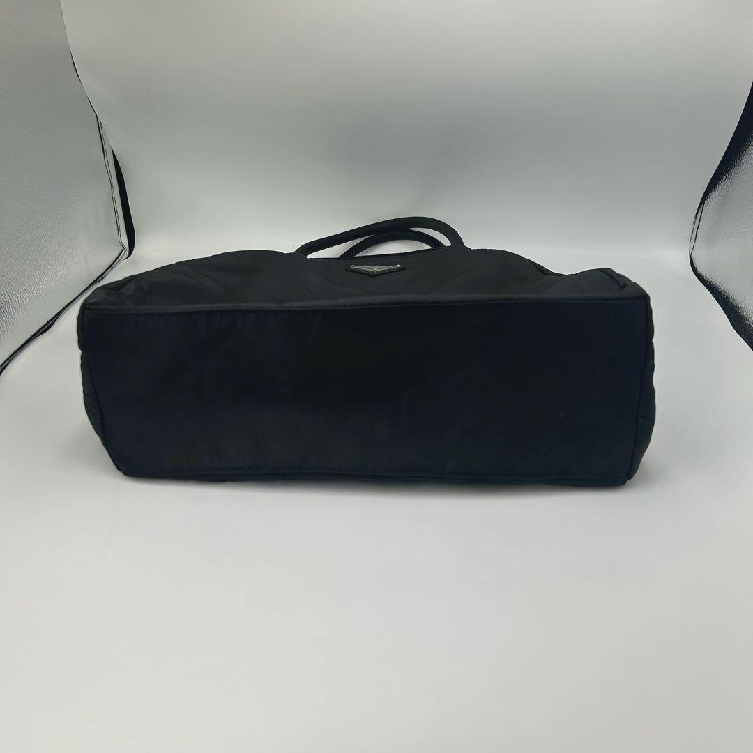 人気❣️PRADA プラダ ナイロン ハンドバッグ 三角ロゴ テスート　ブラック