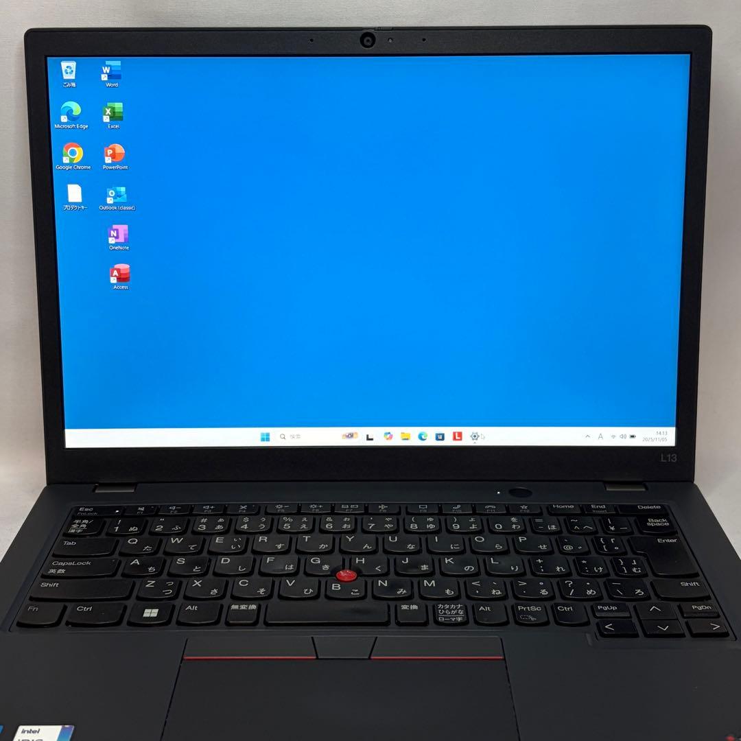 美品 ThinkPad L13 Gen4 第13世代 i5 16GB 256GB