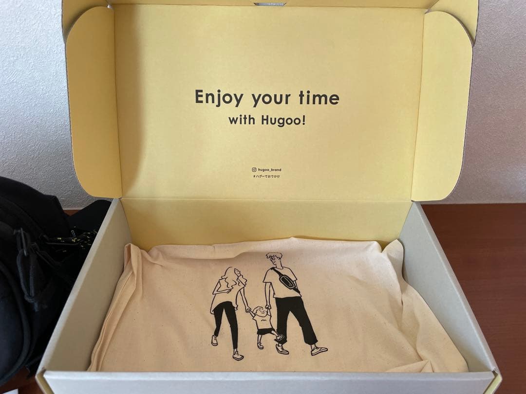 Hugoo ヒップシート ブラック セット