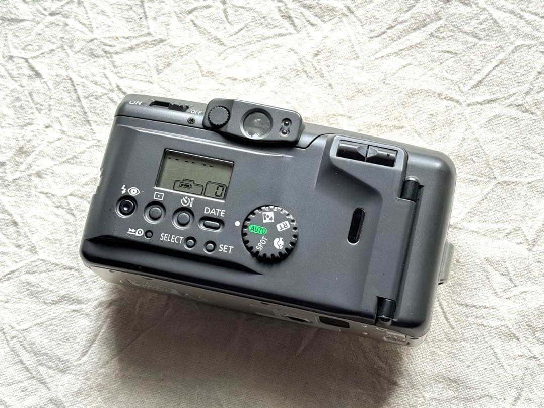 ⌘完動品！ 電池付、作例あり！ Canon Autoboy Luna 105S⌘