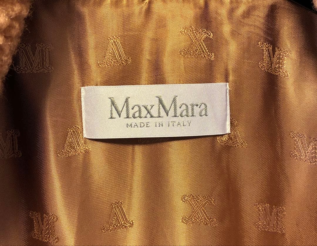 Max Mara テディベア ケープ TEBE キャメル