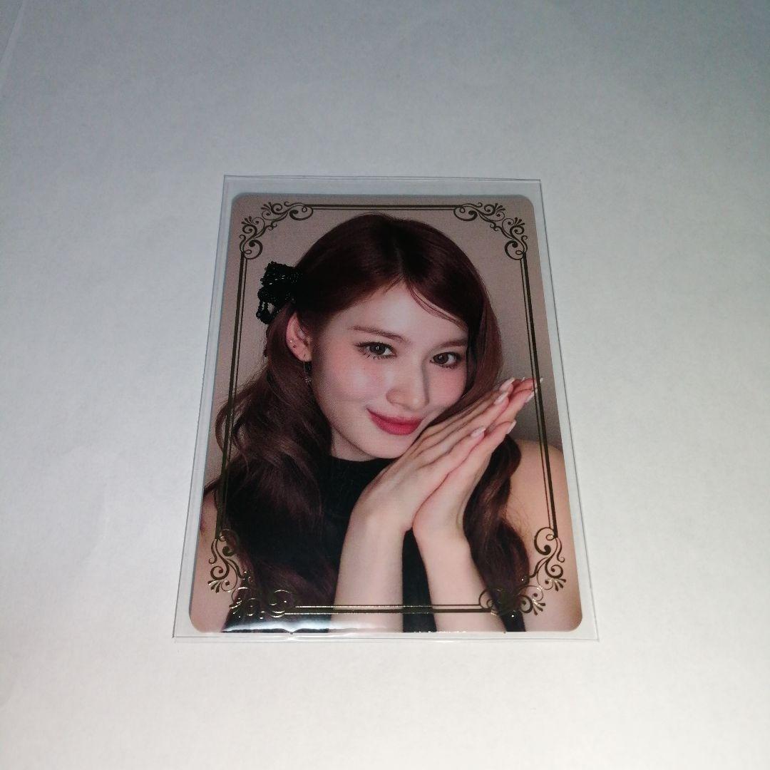 TWICE MISAMO PLAY ラキドロ 箔押し トレカ サナ