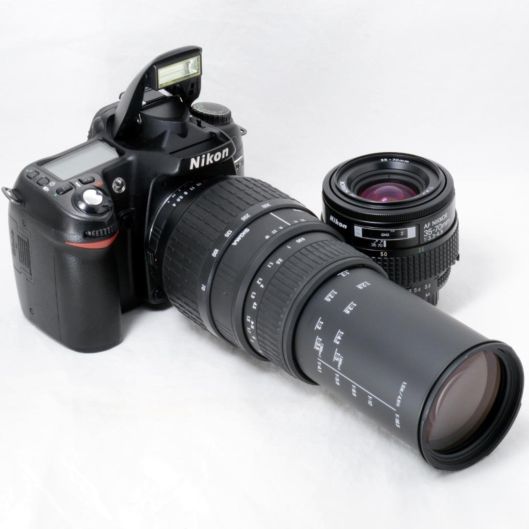 ⭐️良品⭐️Nikon ニコン D80 300mmダブルズーム★SDカード付き★