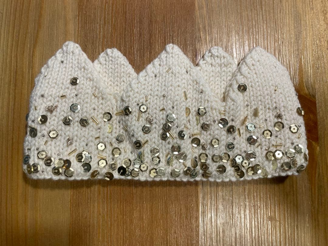 【Meadow Flower】Gold Tiara / 2-5y