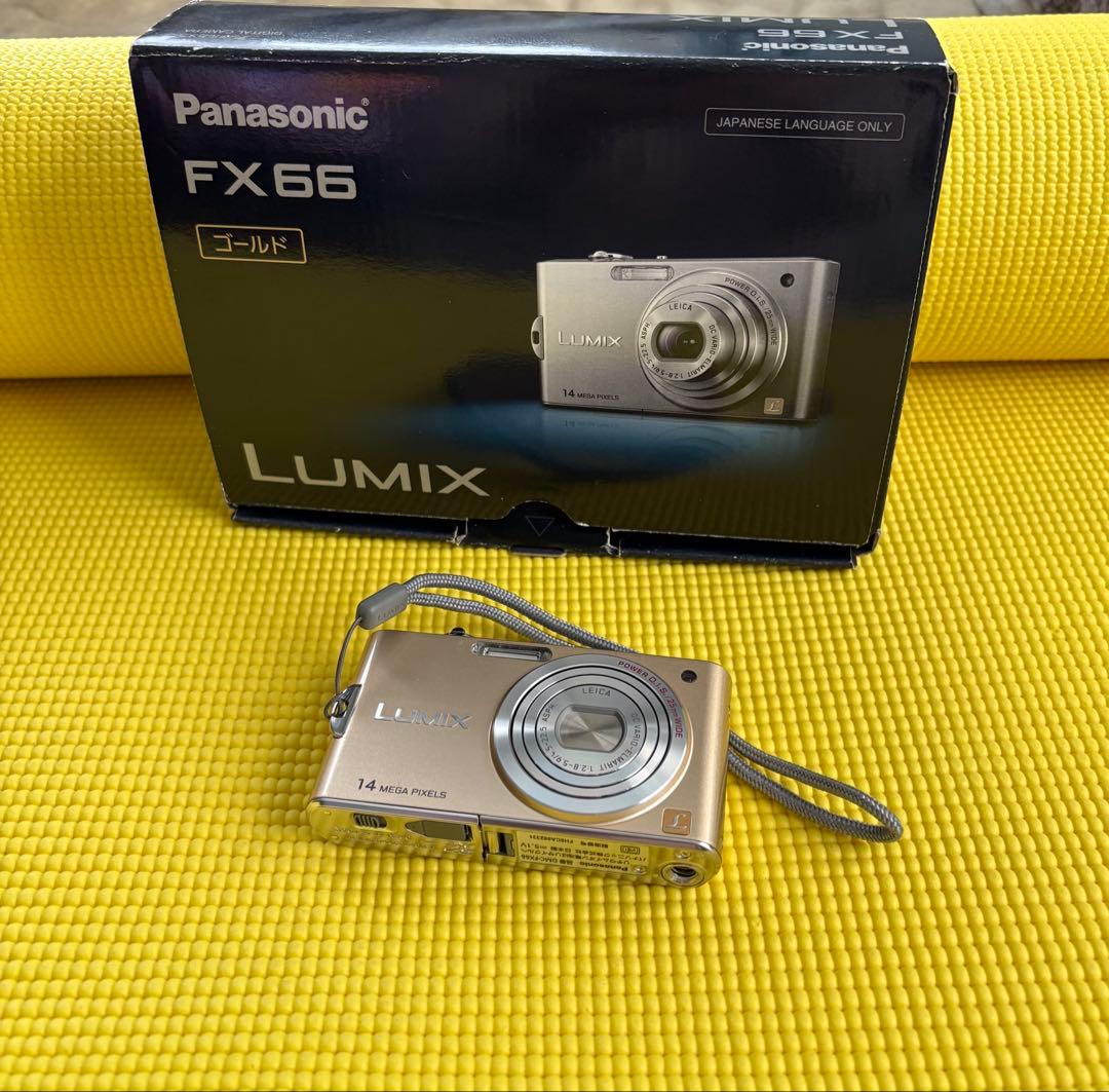 Panasonic LUMIX FX66 14メガピクセル　ゴールド