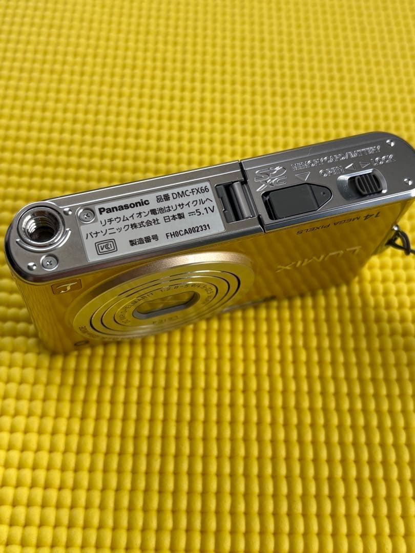 Panasonic LUMIX FX66 14メガピクセル　ゴールド