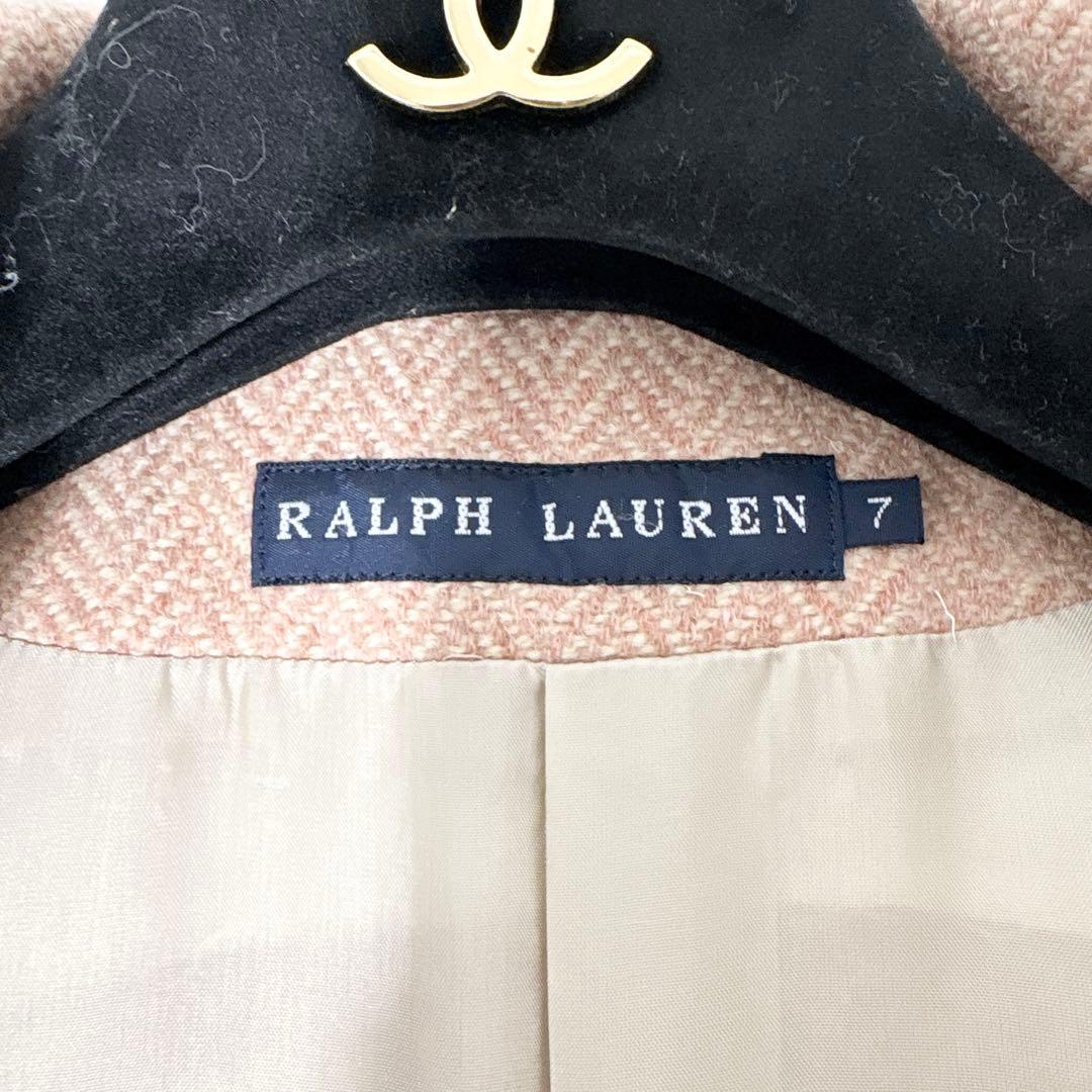 aaakira ラルフローレン テーラードジャケット ヘリンボーンS