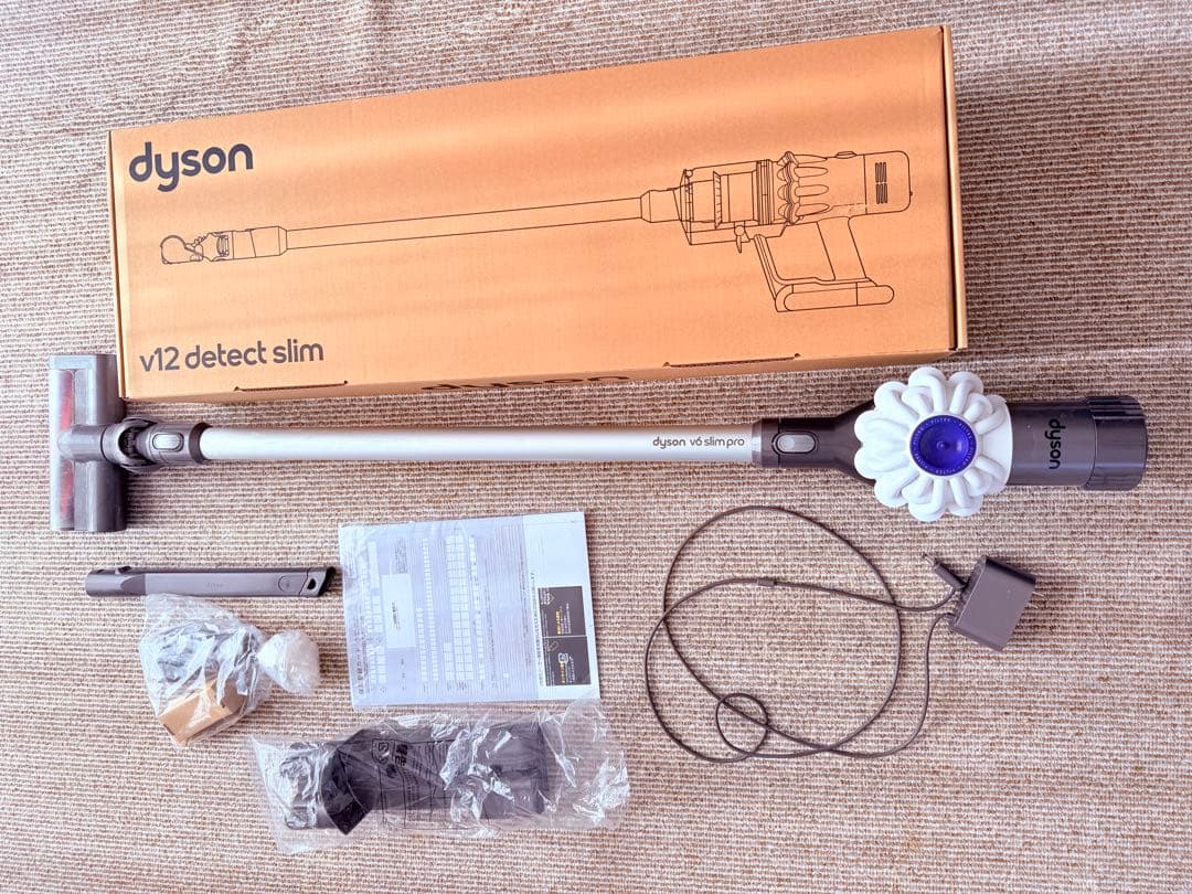 dysun V6 slim proスリム コードレス掃除機