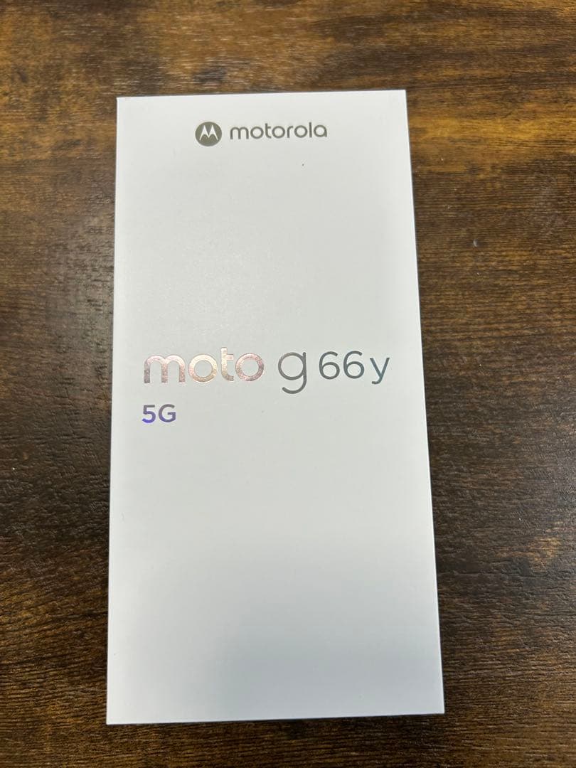 【新品　未使用】motorola moto g 66y 5G 本体