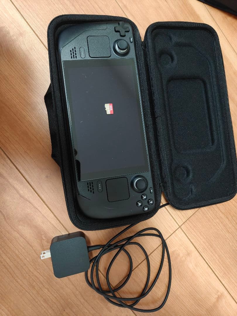 Steam deck 256gb LCD sdカード512gb付き