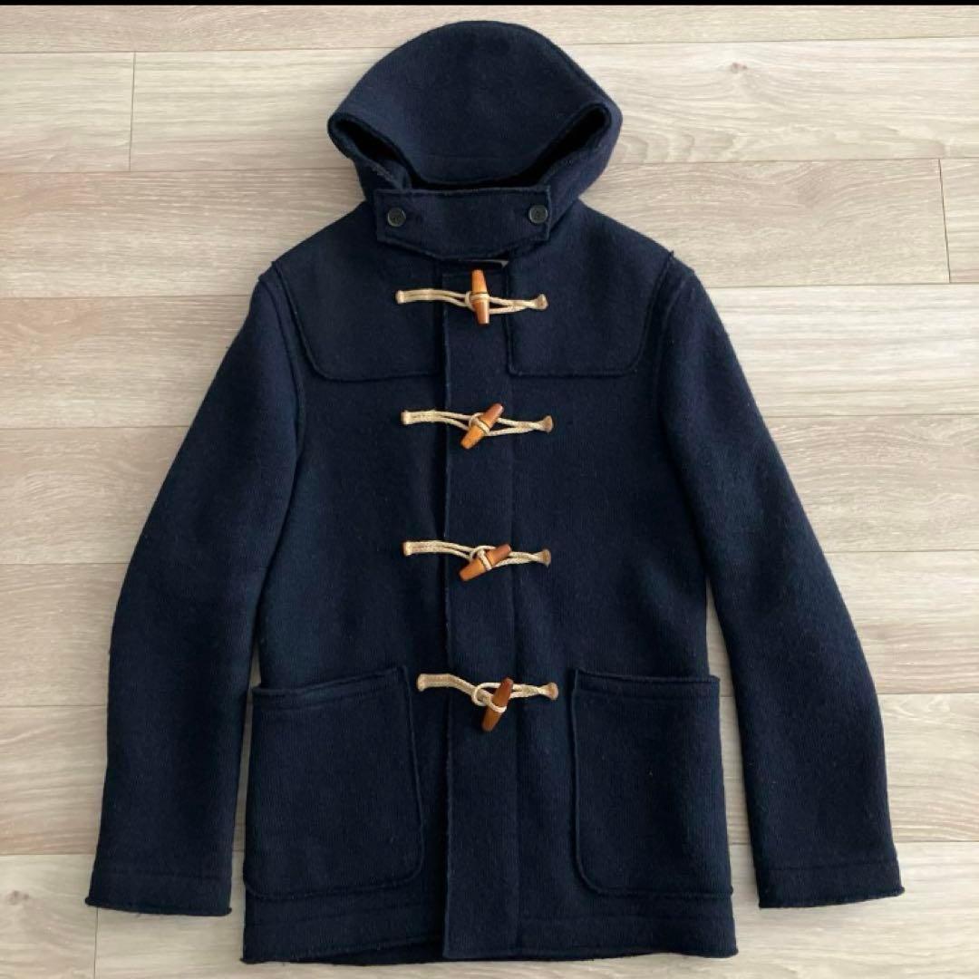 【美品】ダッフルコート　gloverall グローバーオール　ネイビー