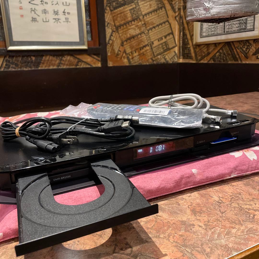 パナ DMR-BRS500 3D対応 15倍録画 500GB　フル装備 完動品！