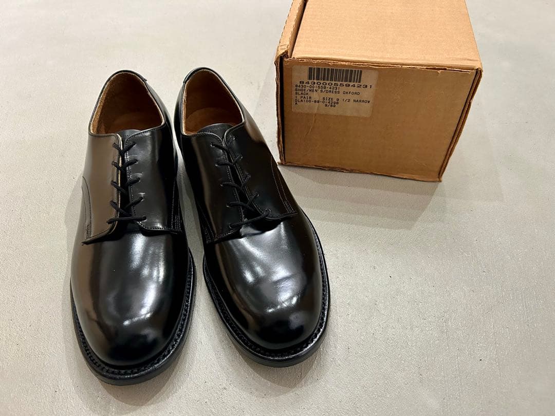 箱付デッドストック 1989年 US Navy Service Shoes