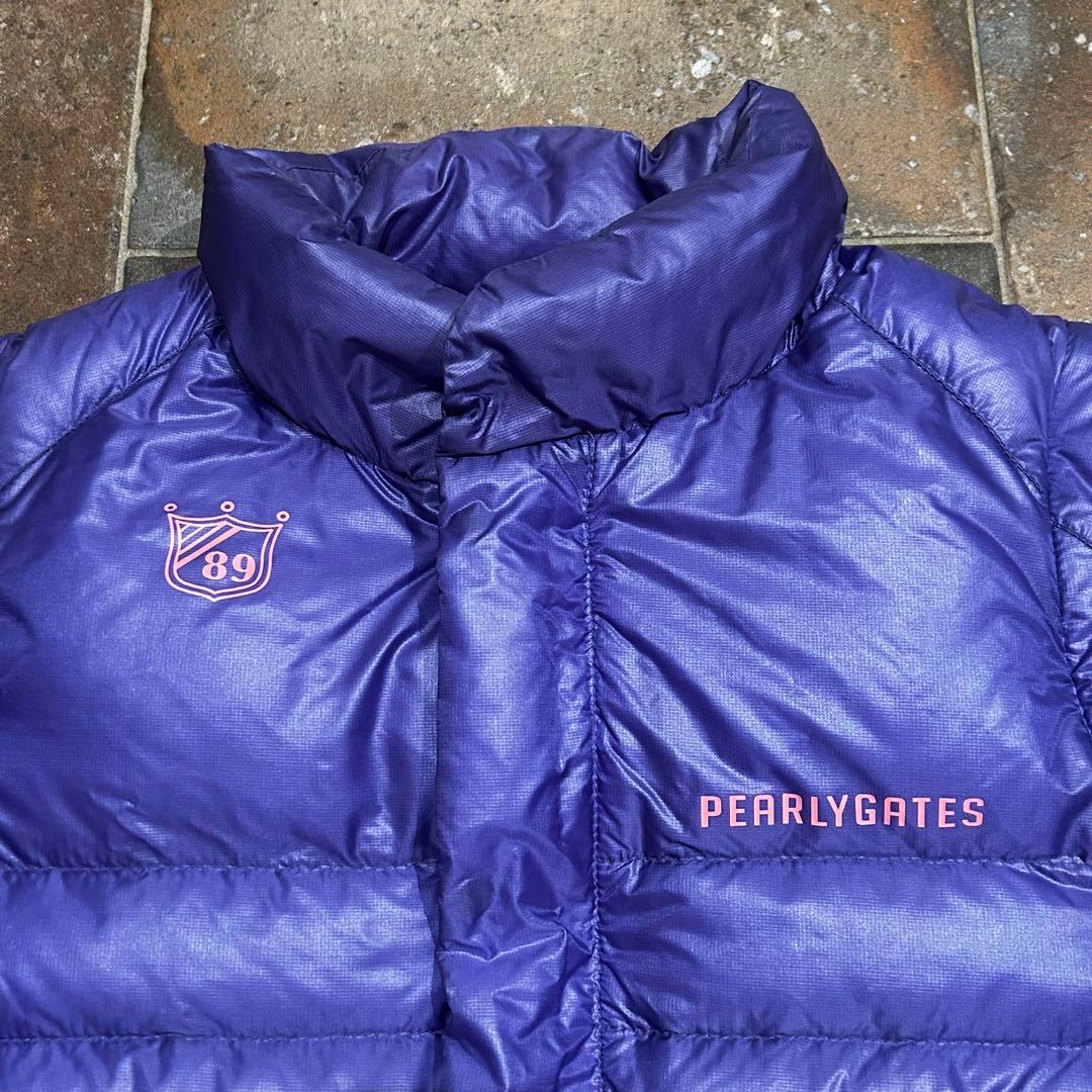 PEARLY GATES 2WAYダウンジャケット パープル系 サイズ2