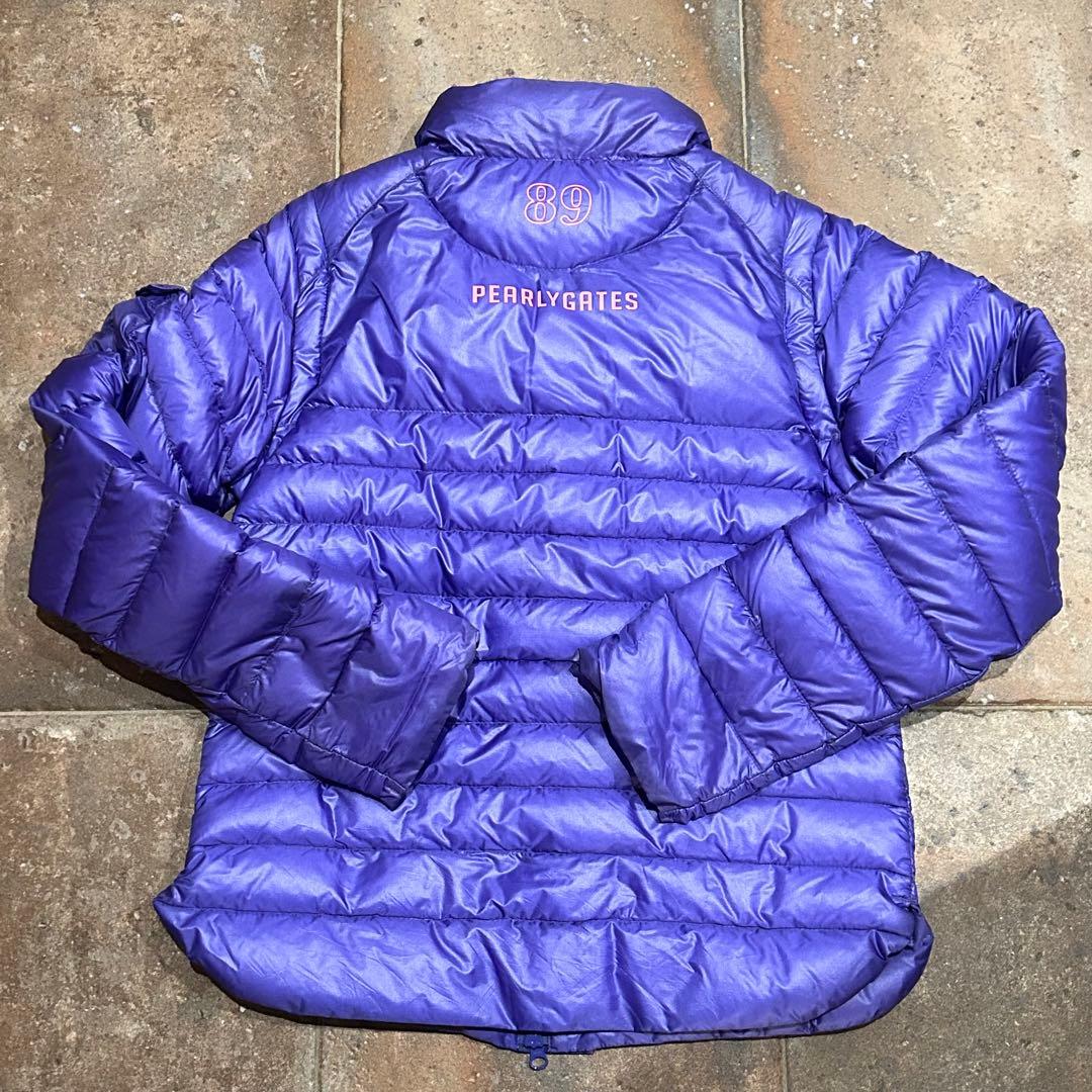 PEARLY GATES 2WAYダウンジャケット パープル系 サイズ2