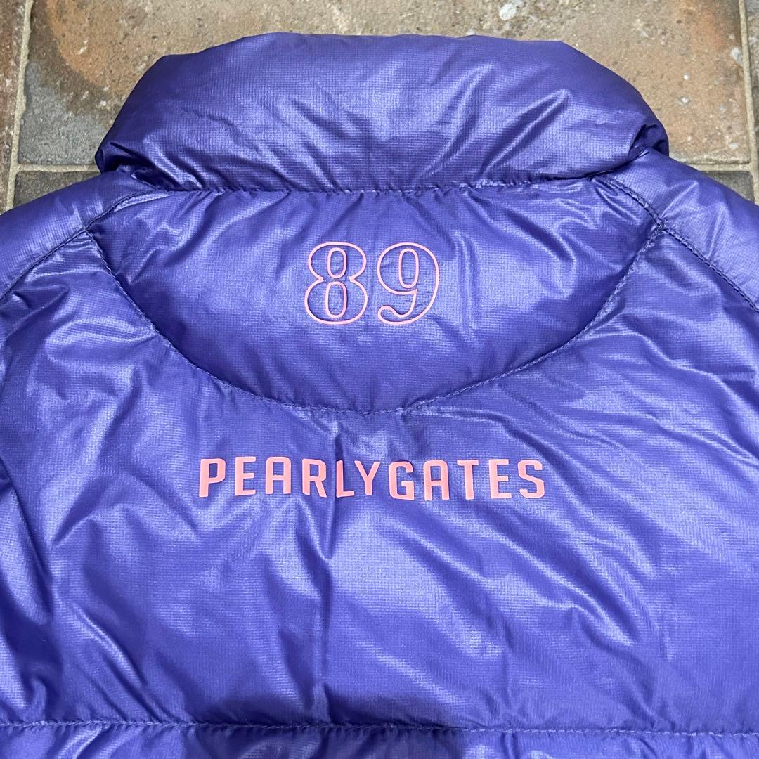 PEARLY GATES 2WAYダウンジャケット パープル系 サイズ2
