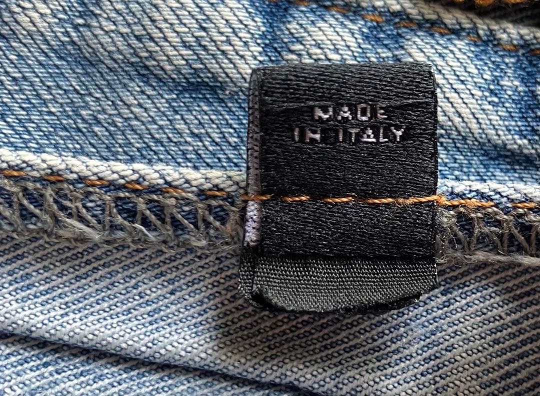 【お値下げ】D&G デニムジャケット レディース ヴィンテージ風