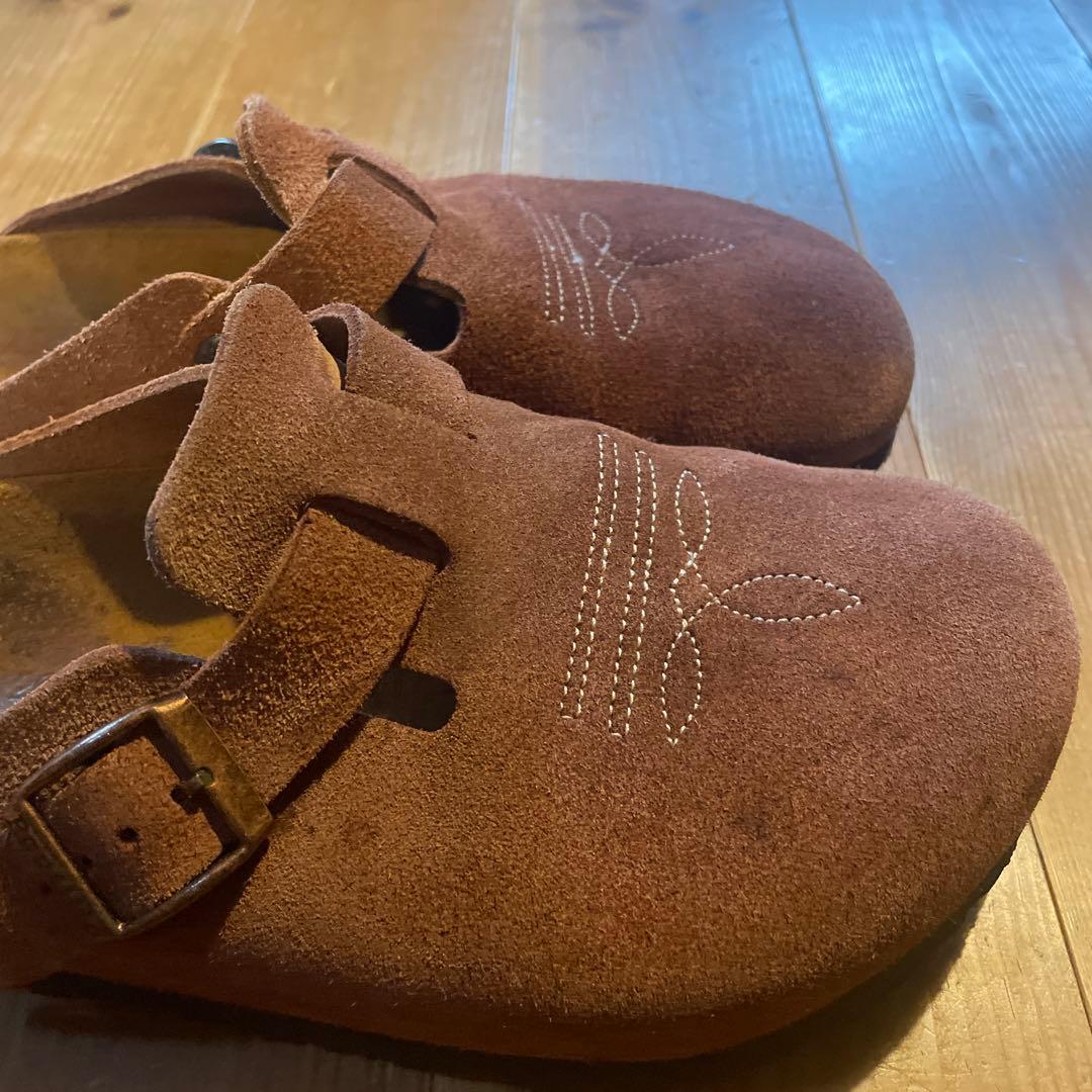 BIRKENSTOCK Boston ネイティブ刺繍40 (26cm) パピリオ