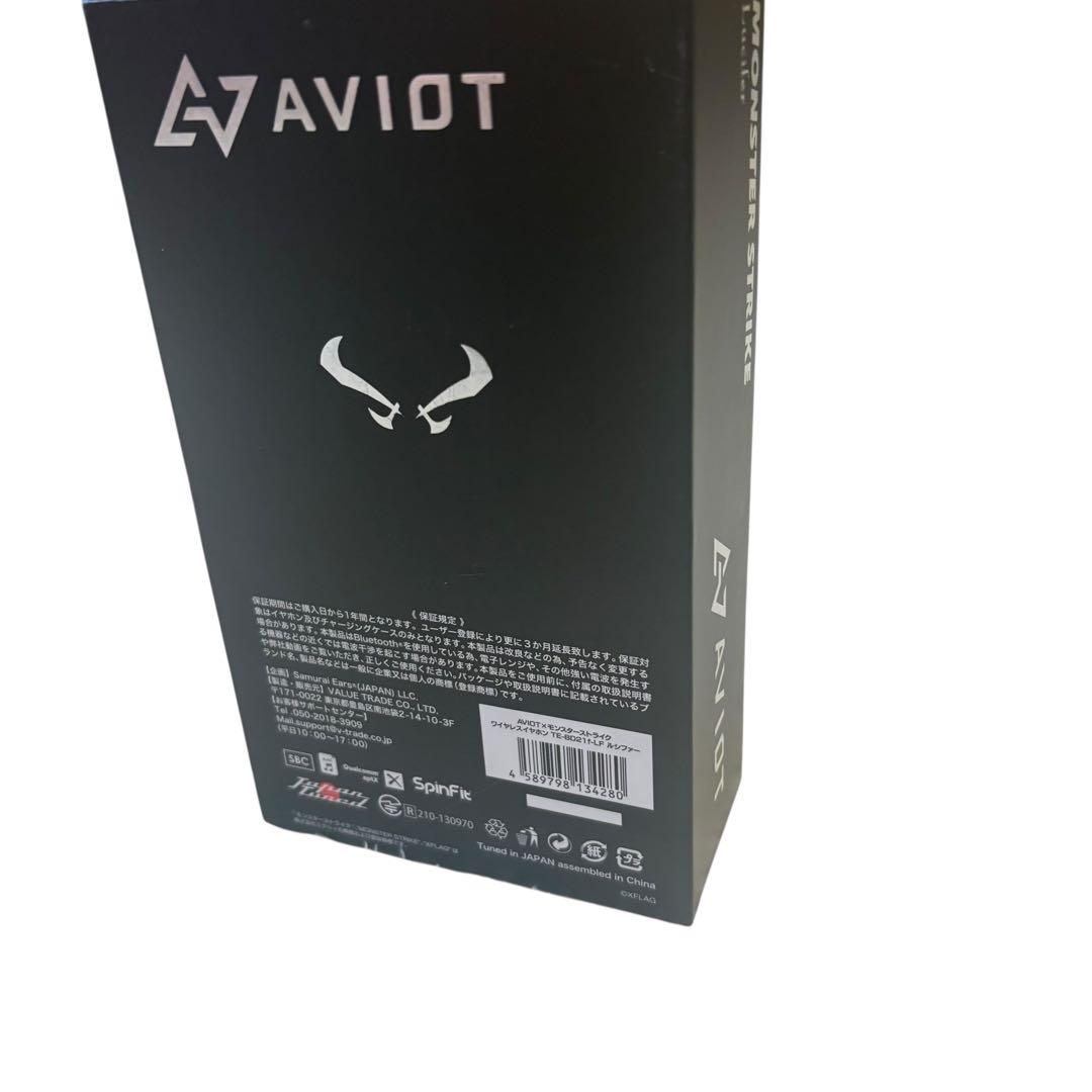 [美品] モンスト AVIOT TE-BD21f-LF ルシファー コラボモデル
