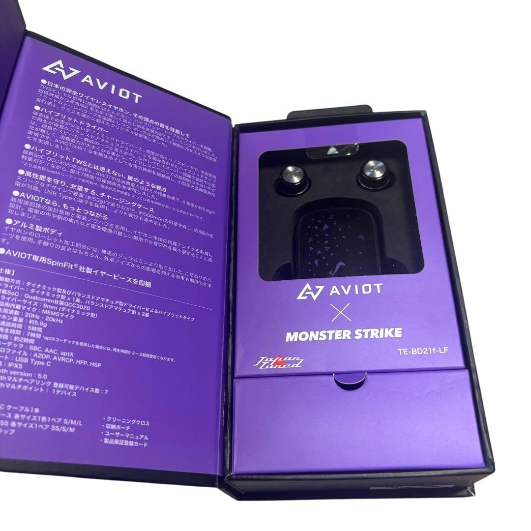 [美品] モンスト AVIOT TE-BD21f-LF ルシファー コラボモデル