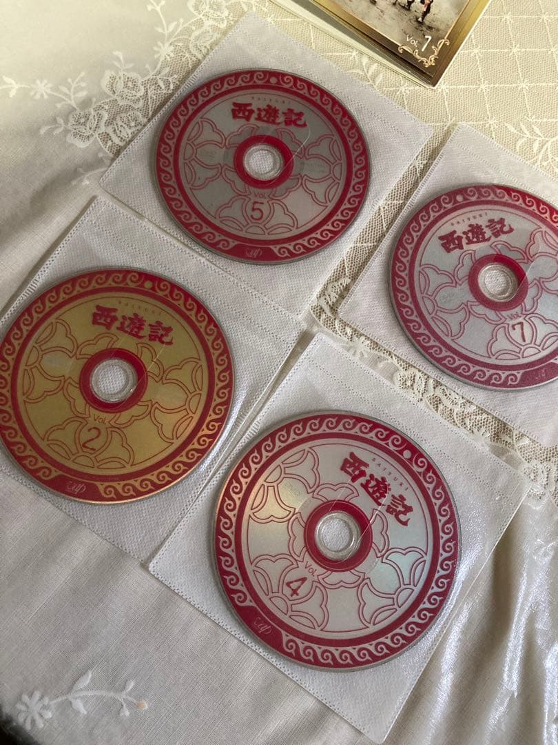 DVD 西遊記 1978年ＴＶ版 ファーストシーズン　レンタル版 DVD　全7巻