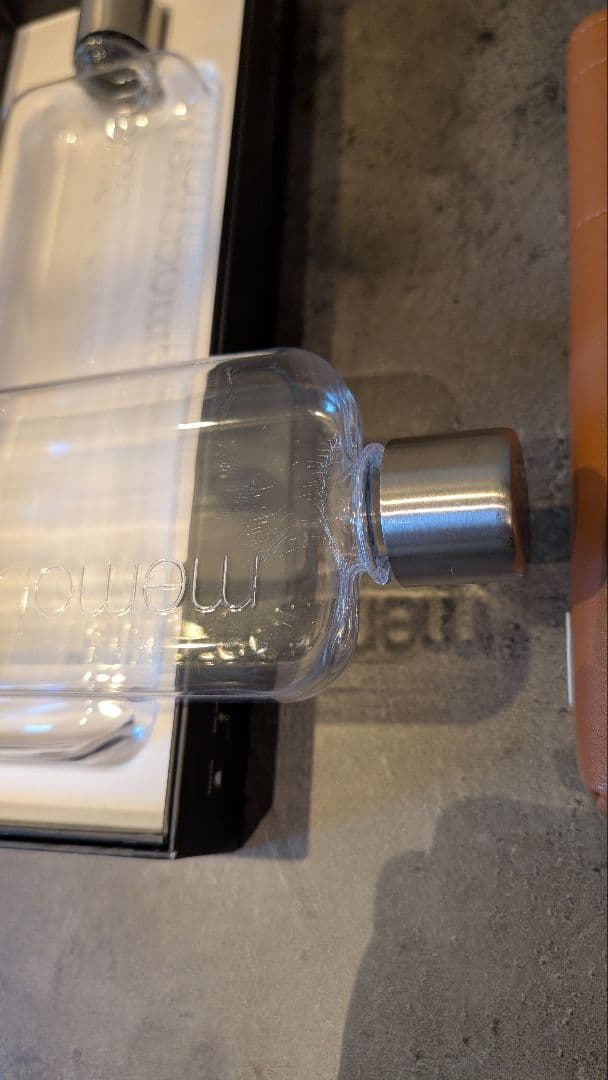 【非売品・2万円相当】memo bottle slim水筒 2本 レザーケース付